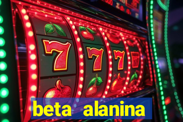 beta alanina aumenta a pressao